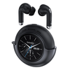 Weofly LifeFits bluetooth Earbuds 1.28inch LED Touch Screen Smart Earphone 13mm Dynamic Drivers HD Sound 25H Playback In