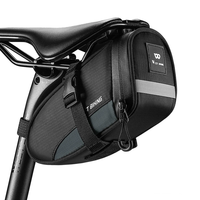 WEST BIKING 1.2L Reflective Portable Hangable Tail Light Bike Bag Mini Ultralight Waterproof Riding Bag for MTB Road Cyc