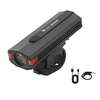 WEST BIKING 1500mAh Battery Bike Headlight 400 Brightness Type-C Waterproof 4 Light Modes Bicycle Front Light for Night
