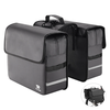 WEST BIKING 36L Bicycle Pannier Waterproof Two Side Bike Rear Trunk Rack Bags Handbag for Outdoor Travel Cycling