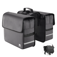 WEST BIKING 36L Bicycle Pannier Waterproof Two Side Bike Rear Trunk Rack Bags Handbag for Outdoor Travel Cycling