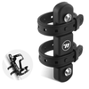 WEST BIKING Bicycle Water Bottle Holder Silicone Non-slip Straps Set MTB Road Bike Bottle Stand with Fixed Clip Accessor
