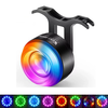 WEST BIKING Smart Brake Sensing Bike Taillight 400mAh Battery 8 Lighting Modes Waterproof Type-C Rechargeable Vibration