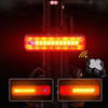 WEST BIKING Wireless Bike Taillight 500mAh Battery 5 Light Modes USB Rechargeable Waterproof Wear-resistant Bicycle Rear