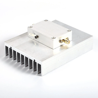 Wideband RF Power Amplifier 45-1100MHz High Gain 36dB 4W Output A-Class Amplifier Low Distortion Signal Booster SMA Inte