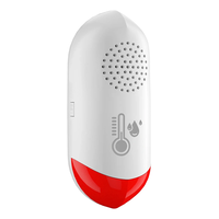 WiFi Indoor Hygrometer Thermometer Smart Temperature Humidity Sensor App Control ±0.3℃ 0-99% RH Alerts Data Export For H