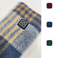 Winter Heating Scarf Adjustable Temperature USB Charging Electric Heated Scarf Washable Precise Temp Control for Warm Ou