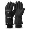 Winter Thickened Electric Heated Gloves Waterproof Design Touchscreen Compatibility Adjustable Temperature Warm for Cycl