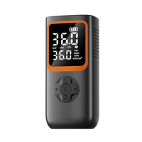 Wireless Dual Digital Display Car Tire Inflator with Auto Shutoff Charging Lighting Car and Motorcycle Air Pump