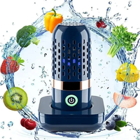 Wireless Fruit Vegetable Washing Machine Protable Capsule Shape Fruit Food Purifier Kitchen Automatic Vegetable Washing