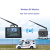 Wireless RV Reversing Camera System 4.3Inch HD / 5Inch AHD Screen Reversing Camera Display Monitor for RV Cars Truck Van