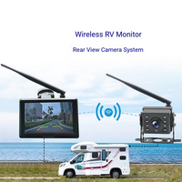 Wireless RV Reversing Camera System 4.3Inch HD / 5Inch AHD Screen Reversing Camera Display Monitor for RV Cars Truck Van