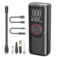 Wireless Tire Inflator Pump Portable Electric Air Compressor 6000mAh Rechargeable Digital Display 150PSI Fast Inflation