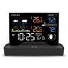 Wireless Weather Station Indoor with Forecast Moon Phase Barometer Alarm 7 Buttons Backlight RF Sensor Large LCD Display