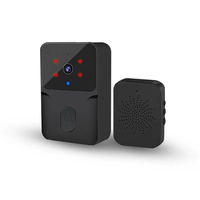 Wireless WiFi Doorbell Camera Waterproof 480P High-definition Video Doorbell Intelligent Outdoor Wireless Doorbell With