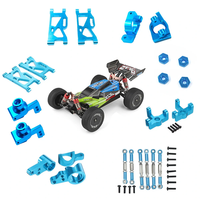 Wltoys 144001 1/14 Upgrade Metal RC Car Parts Swing Arm C Seat Connector Steering cup rear Wheel Seat