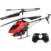 WLtoys V398-C 2.4G 4CH 6-Axis Gyro Altitude Hold with Missile Launch RC Helicopter RTF