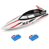 Wltoys WL912-A ABS High Speed 35km/h 100m Remote Control RC Boat Ship With Water Cooling System Vehicle Models Two Batte
