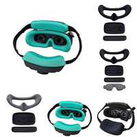 WLYL Protective Cover Soft Face Plate Comfortable Pad Flight Goggles Sponge Foam Mask Padding + Forehead and Backhead Pa