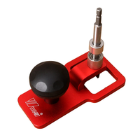 Wnew 19mm 20mm Precision Vertical Drill Guide Set Hole Punch Locator Bench Dog Hole Punch for Woodworking Table Workbenc