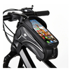 Wolfilist Bike Bag 2L Large Capacity Waterproof With Sun-Visor Rain Cover Phone Holder- Perfect Bicycle Equipment