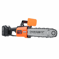 Wolike 3000W 388VF 12 Inch Portable Electric Saw Pruning Chain Saw Rechargeable Woodworking Power Tools Wood Cutter W/ 1