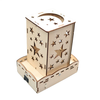 Wooden DIY Educational Scientific Experiments Early Education Toys Moon Starlight Light for Children