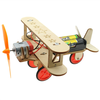 Wooden Electric Biplane Taxiing Aircraft Children