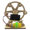Wooden Ferris Wheel Model Assembly Kit DIY Children