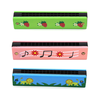 Wooden Harmonica for Kids Musical Instrument Toys Music Teaching Aid Puzzle Early Education