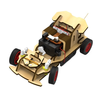 Wooden Remote Control 4WD Car Assembly Kits DIY Stem Education Student 