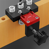 Woodworking 3 in 1 Dowel Jig Drill Kit Self Centering Doweling Jig Kit Simple Installation Versatile Portable Sturdy Dri