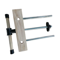 Woodworking Bench Vise Professional MetalWood Construction Quick-Clamping Design Ideal for DIY FurnitureVersatile Ca