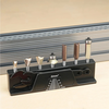 Woodworking Milling Cutter Holder Anodized 1/4 Inch Slots 7 Magnetic Suction Holes Tool Organizer Wrench Slot