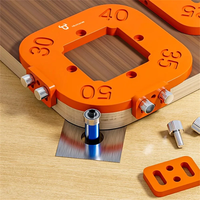 Woodworking Router Corner Templates Jig Set R10-R50 Premium 8mm Insulated Material Laser-Cut Precision Fixing Holes and