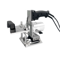 Woodworking Slotting Locator Compact Router Trimming Machine 2 in 1 Invisible Fastener Punch Bracket for Wardrobe Cupboa