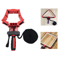 Woodworking Soft Belt Strap Clamp Versatile Durable with Foldable Clamping Blocks Ideal for DIY Projects Round Frame and