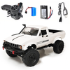 WPL C24 1/16 2.4G 4WD Crawler RTR Truck RC Car Full Proportional Control Two Battery
