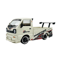 WPL D14S MINI 1/10 2.4G 4WD Full Scale Brushless On-Road Electric RC Car Truck Vehicle Models With Surround