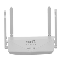 wr900 4G LTE WiFi 6 Router with SIM Card Slot 6 high-gain Antennas 4 gigabit Ports 300Mbps High-Speed Wireless plug and
