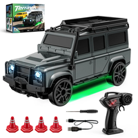 WSD E86 E87 RTR 1/64 2.4G 4WD Drift RC Car SUV Mini Race LED Light Two Speed Full Scale Radio Control High-Speed Motor O