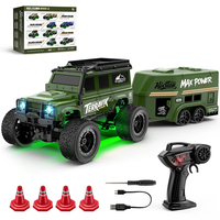 WSD E88 E89 RTR 1/64 2.G RWD Mini RC Car with Suitcase Off-Road Climbing Truck LED Light Two Speed Full Scale Desktop La