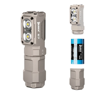 WUBEN E7 2in1 1800 Lumens LED Headlamp Rechargeable Flashlight 18350 18650 Battery Compact EDC Min TorchMagnetic Tail