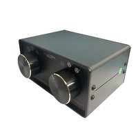 X13A Passive Stereo Selector Switch Balanced to Unbalanced Audio Converter 3 IN 3 OUT High-Quality Metal Compact Design