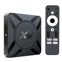 X96 M300 4G+32G Android 14.0 TV Box Amlogic S905X5M Quad-core Support 4K AI-SR Smart Video Streaming Media Player Suppor