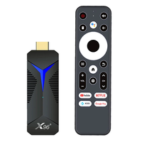 X96 S600 Android 10.0 TV Box Allwinner H313 Quad Core 4K Ultra HD H265 2GB RAM 16GB ROM Google Assistant Dual Band WiFi