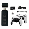 X9Pro Retro 4K Game Stick TV HD Video Game Console S905X3 Chip 256G Built-in 60000+ Games for PS1/PSP/SFC/N64 Dual Playe