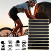 XANES 10PCS Set 8*1cm Invisible Reflective Adhesive Tape Bicycle Helmets Black Car Covering White Scratches Repairing fo