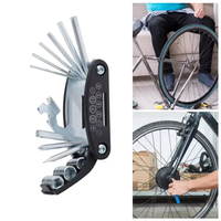 XANES 16 in 1 Portable Multifunctional Bike Screwdriver Repair Tool Kit for Outdoor Bicycle Cycling Repair Tool