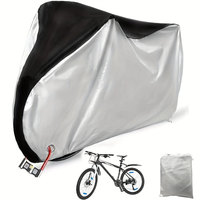 XANES 210D Oxford Cloth Waterproof Bicycle Cover Sun-proof Dust-proof Electric Vehicle Motorcycle Cover for Outdoor Stor